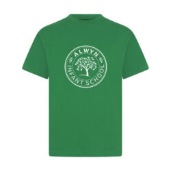 Alwyn School Green T-Shirt 2 - Goyals of Maidenhead