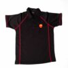 Trevelyan Black Polo Shirt with Initials