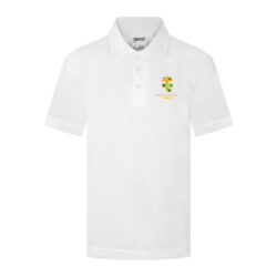 St Nicolas School White Polo Shirt - Goyals of Maidenhead