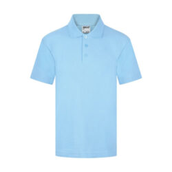 Oldfield Primary School Pale Blue Polo Shirt Plain - Goyals of Maidenhead