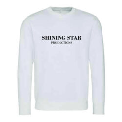 Shining Start Productions White Sweatshirt Front