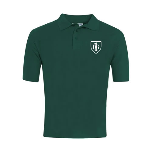 Dedworth First School Bottle Green Polo Shirt - Goyals of Maidenhead