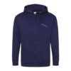Manor Green School Staff Zipped Hoodie Navy Goyals of Maidenhead
